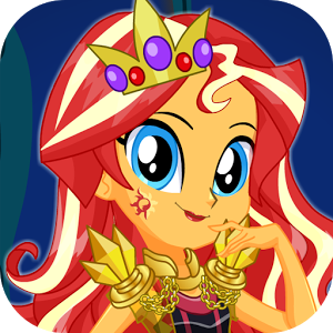 Dress Up Sunset Shimmer Games