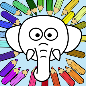 funny animals coloring book