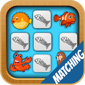 Kids Memory Game - Sea Animals