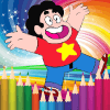 Coloring game for Steven