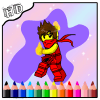 How to Coloring Ninjago Game