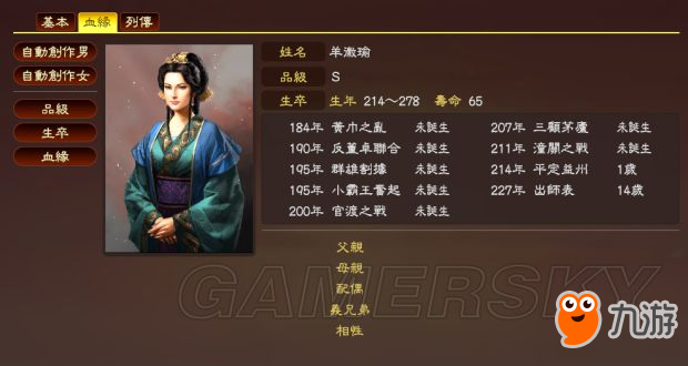 《三國志13》112名女武將MOD及使用方法