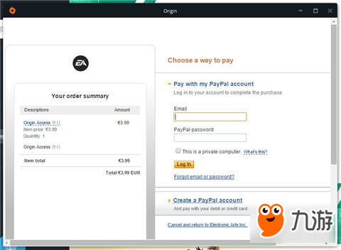 戰(zhàn)地1EA會(huì)員怎么購買 paypal購買EA會(huì)員流程