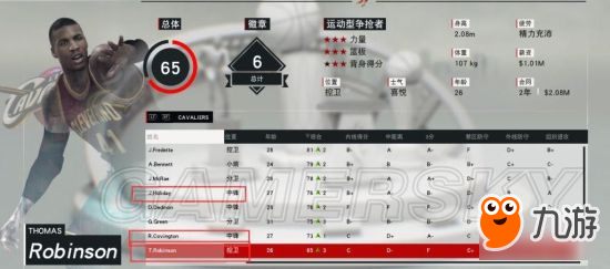 《NBA2K17》王朝模式交易续约及安抚球员技巧