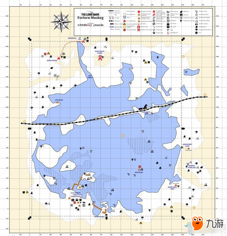 漫漫長夜全地圖中文信息一覽 漫漫長夜中文地圖大全