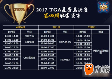 TGA夏季總決賽收官 FIFA Online3為國(guó)出征CF百聯(lián)血拼職業(yè)夢(mèng)