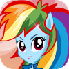 游戏下载Dress Up Rainbow Dash Games