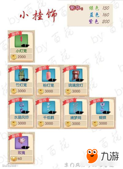京门风月手游家园装扮图鉴大全 收集癖必备图鉴
