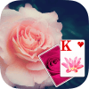 Solitaire Purple Rose Theme