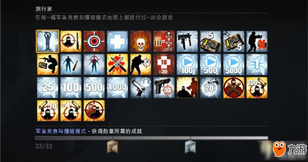 CSGO成就系統(tǒng)怎么樣 成就系統(tǒng)介紹