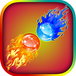 Fire ball water ball dual race