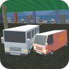 Blocky Bus Battle: Holo Rider 3D