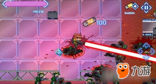 手握武器的喵星人在《Armored Kitten》中大杀四方!