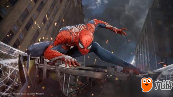 PS4《蜘蛛侠》全新概念图 反派亮相，自带“负片”效果