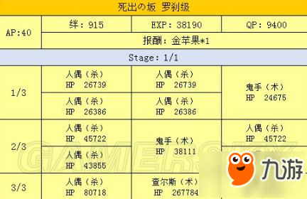 命运冠位指定fgo鬼岛活动龙宫珊瑚速刷本推荐