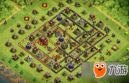 部落冲突自制10本部落战阵分享 防女巫和猪攻略