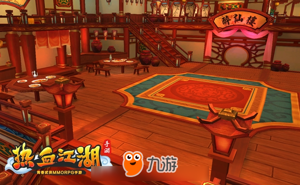 《热血江湖手游》全新场景曝光 练级打宝圣地