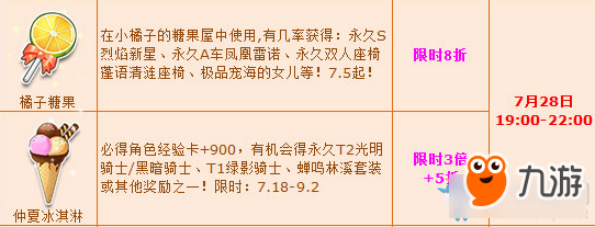 《QQ飛車》7月暑期超值回饋 極品驚爆5折+3倍！