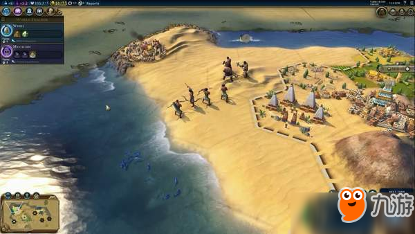 《文明6》新DLC努比亚王朝登场，争夺尼罗河