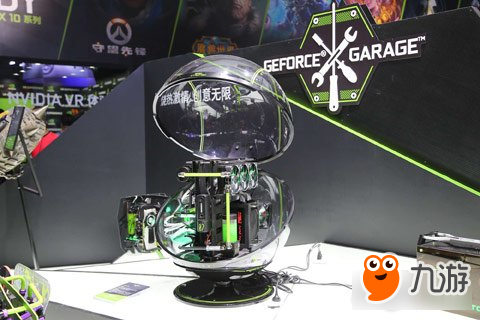 腦洞炸裂手工逆天 NVIDIA展臺的MOD機箱成功吸引了玩家注意