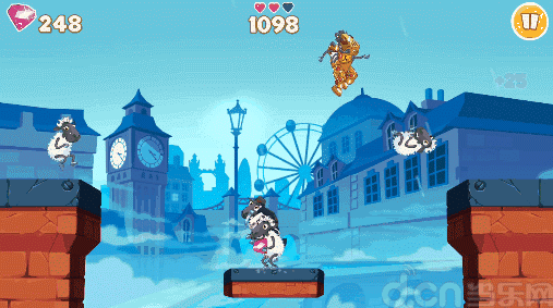 搞笑绵羊在《Sheep Frenzy 2》中的跳跃舞姿!