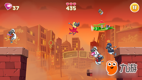 搞笑绵羊在《Sheep Frenzy 2》中的跳跃舞姿!