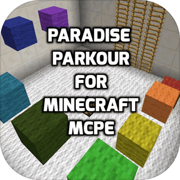 Paradise Parkour map for MCPE