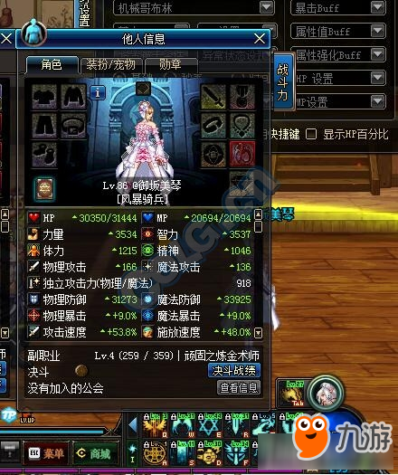 《DNF》半成型奶爸奶妈对比测试