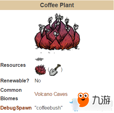 饥荒海难咖啡树有什么用 饥荒海难咖啡树作用一览