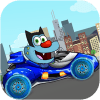 Oggy Car Racing Game