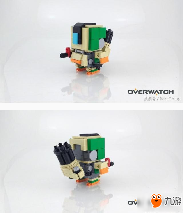 守望先鋒的英雄BrickHeadz化分享