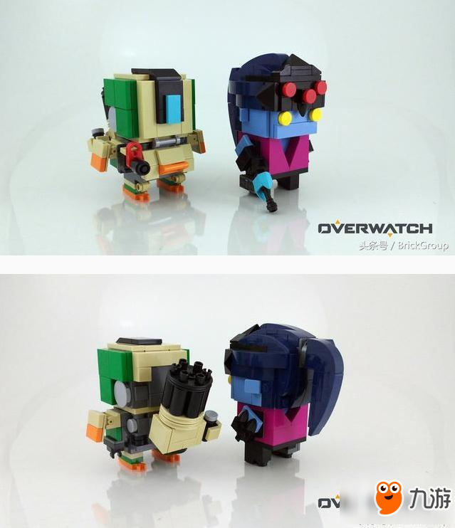 守望先鋒的英雄BrickHeadz化分享