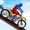 Spider Hero Bike Racing