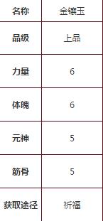 尋仙手游金鑲玉怎么得 金鑲玉技能圖鑒一覽