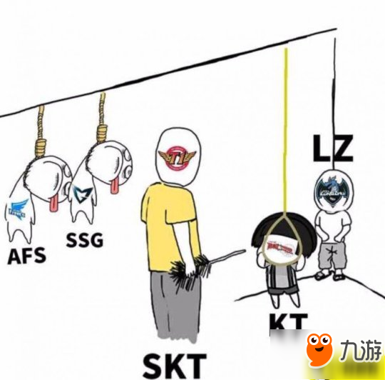 SKT讓二追三擊敗KT 鎖定S7世界賽