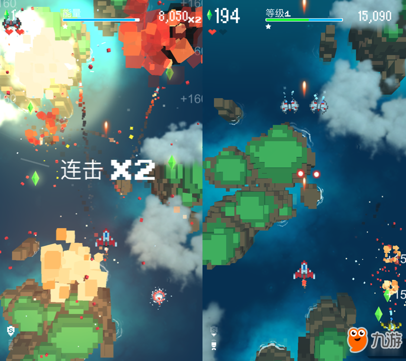 来一场畅快的空中激战吧：像素飞机大战