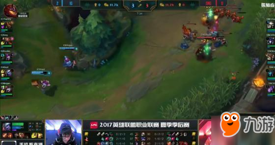 英雄联盟LPL季后赛正式开启 IG强势拿下苏宁