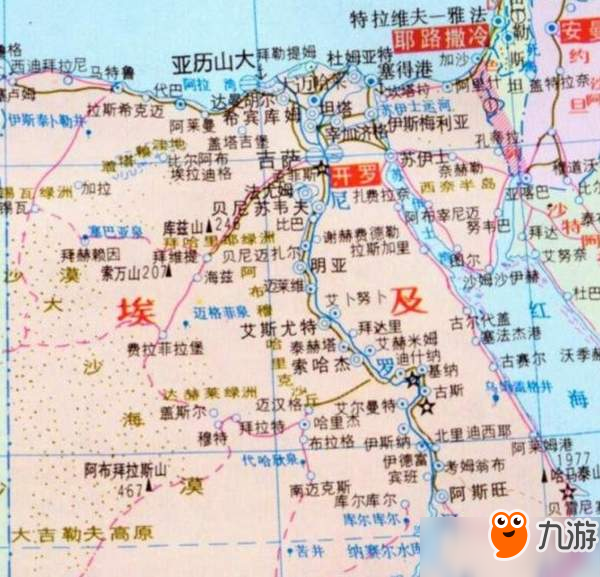 《刺客信条：起源》完整地图公布 规模比《刺客4》大