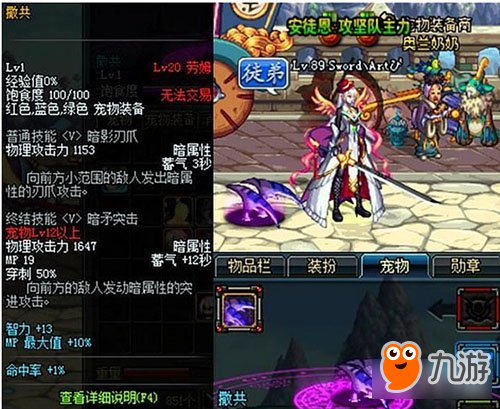 DNF奶妈必看 教你花小钱获得45智力的宠物