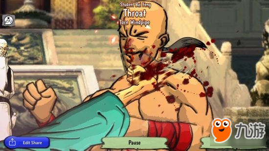 大部分时间在玩卡牌的格斗游戏:武术暴行