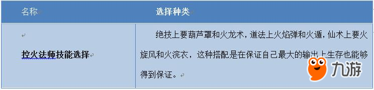 尋仙手游控火法師法寶技能解析