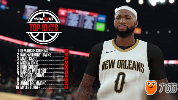 《NBA 2K18》十大前鋒、中鋒榜單 僅三人能力值上90分