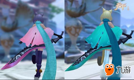 《天下》手游伙伴染色 百变小姐姐是否深得你心？