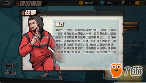 街头篮球手游篮下霸主皇叔怎么样 皇叔属性一览