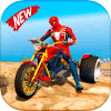 Spider Hero Bike Race