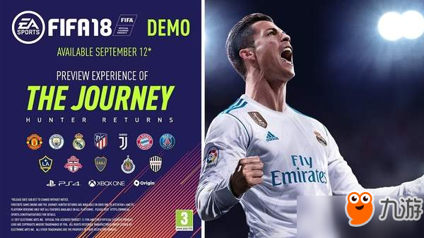 《FIFA 18》最强20人名单公布 C罗94分登顶，力压群雄