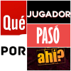 Qué jugador pasó por ahí?