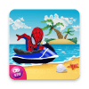 Jetski Spider Boy racers **