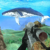 Blue Whale Hunting Challenge Shark Sniper Shooter