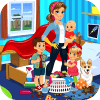 Super Mom: Chores, Errands & Housework with Mommy